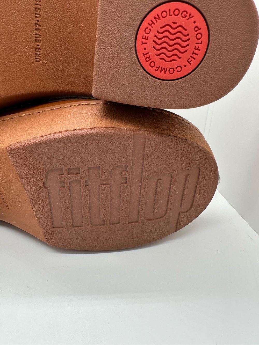 Fitflop Pilar Women’s Platform Leather Mules Size 10 - Picture 8 of 9